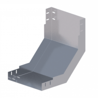 Лоток угловой вертикальный вверх ЛМс-90В 300х100-1,0ц УТ1,5