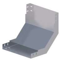 Лоток угловой вертикальный вверх ЛМс-90В 500х200-1,0ц УТ1,5