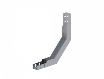 Лоток угловой вертикальный вверх ЛМс-90В 50х50-1,0ц УТ1,5