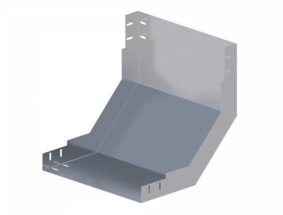 Лоток угловой вертикальный вверх ЛМс-90В 600х50-2,0ц УТ1,5