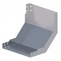 Лоток угловой вертикальный вверх ЛМс-90В 600х80-1,0ц УТ1,5