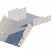 Лоток угловой вертикальный вниз ЛМс-45Н 300х50-1,2ц УТ2,5