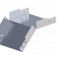 Лоток угловой вертикальный вниз ЛМс-45Н 300х65-1,0ц УТ1,5