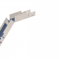 Лоток угловой вертикальный вниз ЛМс-45Н 50х50-1,0ц УТ2,5