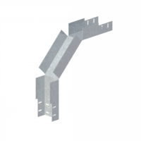 Лоток угловой вертикальный вниз ЛМс-90Н 100х65-1,0ц УТ2,5