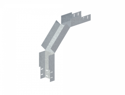 Лоток угловой вертикальный вниз ЛМс-90Н 100х80-1,5ц УТ2,5
