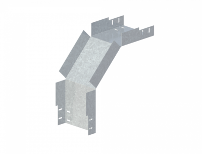 Лоток угловой вертикальный вниз ЛМс-90Н 200х200-1,5ц УТ2,5