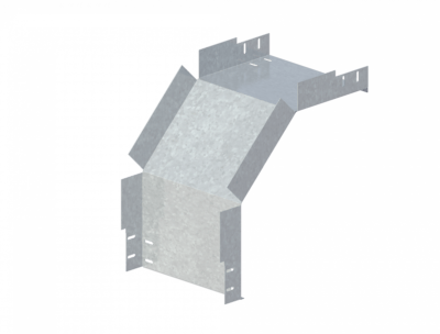 Лоток угловой вертикальный вниз ЛМс-90Н 300х200-1,0ц УТ2,5