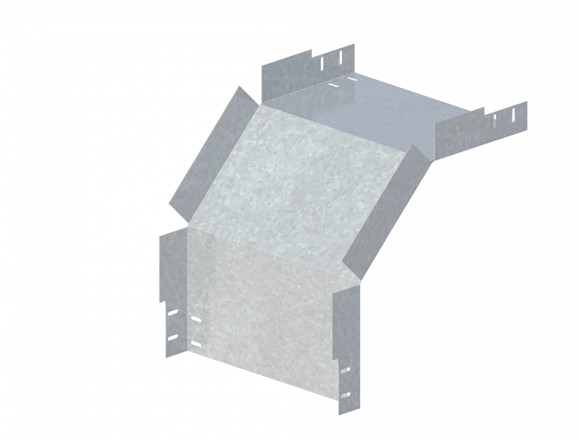 Лоток угловой вертикальный вниз ЛМс-90Н 500х150-1,2ц УТ2,5