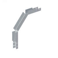 Лоток угловой вертикальный вниз ЛМс-90Н 50х50-0,7ц УТ2,5