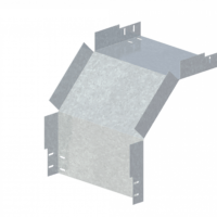 Лоток угловой вертикальный вниз ЛМс-90Н 600х50-1,5ц УТ2,5