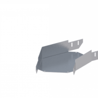 Лоток угловой горизонтальный ЛМс-135Г 200х100-1,0ц УТ1,5