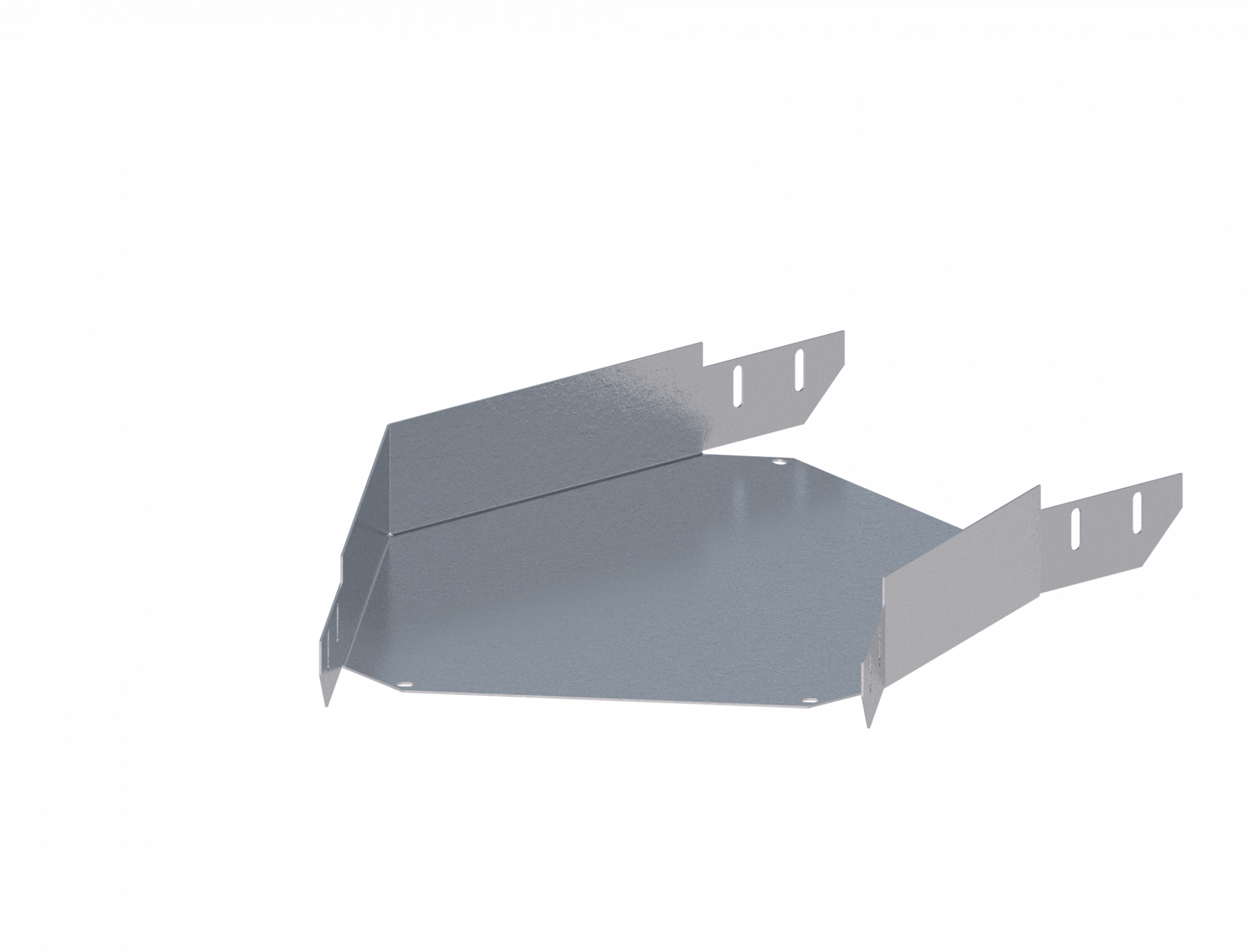 Лоток угловой горизонтальный ЛМс-135Г 300х150-1,0ц УТ1,5