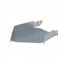 Лоток угловой горизонтальный ЛМс-135Г 300х150-1,2ц УТ1,5