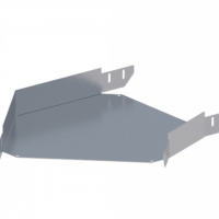 Лоток угловой горизонтальный ЛМс-135Г 500х200-2,0ц УТ1,5