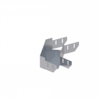 Лоток угловой горизонтальный ЛМс-90Г 100х80-1,0ц УТ1,5