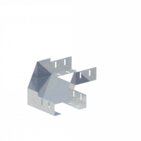 Лоток угловой горизонтальный ЛМс-90Г 150х150-2,0ц УТ2,5