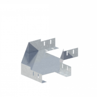 Лоток угловой горизонтальный ЛМс-90Г 200х100-1,5ц УТ2,5