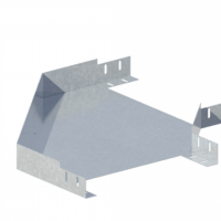 Лоток угловой горизонтальный ЛМс-90Г 500х200-2,0ц УТ2,5