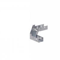 Лоток угловой горизонтальный ЛМс-90Г 50х50-1,5ц УТ1,5