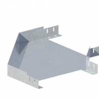 Лоток угловой горизонтальный ЛМс-90Г 600х100-0,7ц УТ2,5