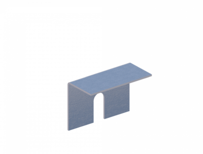 Скоба крышки НЛ-СКц УТ1,5 (h=50мм, s=1,5мм)