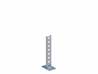 Стойка кабельная напольная К1150Нц УТ1,5 (s=2,5мм, s1=5,0мм)