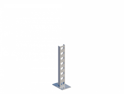 Стойка кабельная напольная К1150Нц УТ2,5 (s=2,0мм, s1=2,0мм)