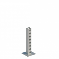Стойка кабельная напольная сдвоенная К1150Н2 У3 (s=2,5мм, s1=5,0мм)