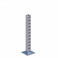 Стойка кабельная напольная сдвоенная К1151Н2ц УТ1,5 (s=2,5мм, s1=5,0мм)
