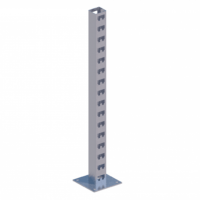 Стойка кабельная напольная сдвоенная К1152Н2ц УТ1,5 (s=2,5мм, s1=5,0мм)