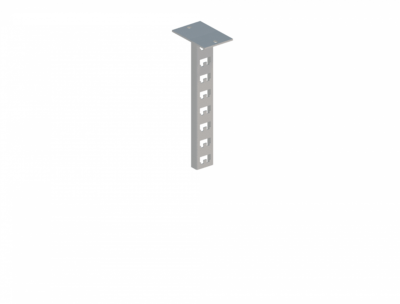 Стойка кабельная потолочная К1150П У3 (s=2,5мм, s1=5,0мм)