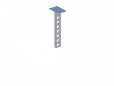 Стойка кабельная потолочная К1150Пц УТ1,5 (s=2,5мм, s1=5,0мм)
