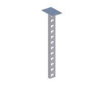 Стойка кабельная потолочная К1151Пц УТ1,5 (s=2,5мм, s1=5,0мм)