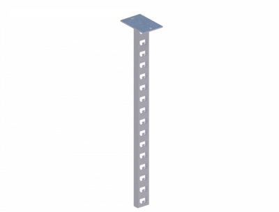 Стойка кабельная потолочная К1152Пц УТ1,5 (s=2,5мм, s1=5,0мм)