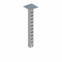 Стойка кабельная потолочная сдвоенная К1151П2 У3 (s=2,5мм, s1=5,0мм)