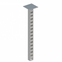 Стойка кабельная потолочная сдвоенная К1152П2 У3 (s=2,5мм, s1=5,0мм)