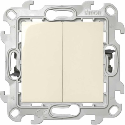 Выключатель 2кл. 1п 2мод. СП Simon 24 Push&Go 10А IP20 механизм сл.кость Simon 2420398-031