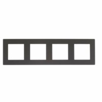Рамка 4-м Simon24 графит 2400640-038