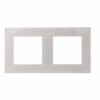 Рамка 2-м Simon24 алюм. 2400620-033