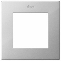 Рамка 1-м Simon24 алюм. 2400610-033