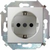Розетка 1-м СП Simon15 16А IP20 250В с/з Schuko защ. шторки винт. клеммы механизм бел. Simon 1591443-030