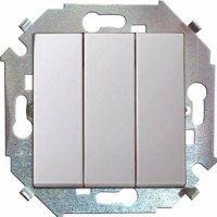 Выключатель 3кл. СП Simon 15 16А IP20 винт. зажим механизм бел. Simon 1591391-030