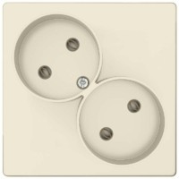 Розетка 2-м СП Simon24 16А IP20 2х2P без защ. шторок механизм сл. кость Simon 2450457-031