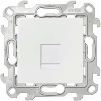 Розетка ТФ СП Simon24 RJ11 IP20 механизм бел. Simon 2410480-030