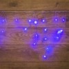 Гирлянда светодиодная “Айсикл” (бахрома) 1.8х0.5м 48LED син. 3Вт 230В IP20 провод прозр. Neon-Night 255-013