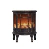 Камин светодиодный “Винтаж мини” 24.8х12.7х30см эффект живого огня USB и элементы питания 3хC (не в компл.) бронз. Neon-Night 511-023