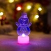 Фигура светодиодная “Снеговик с шарфом 2D” 1LED RGB 1.5Вт IP20 на подставке элементы питания 3хAG13(LR44) (в компл.) Neon-Night 501-053
