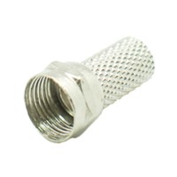 F разъём RG6 д.20mm пакет 100 шт. Oxion