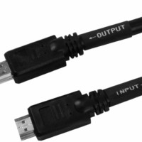 Кабель HDMI(M)-HDMI(M) 50m версия 1.4 с усилителем серия Эконом (3) Oxion